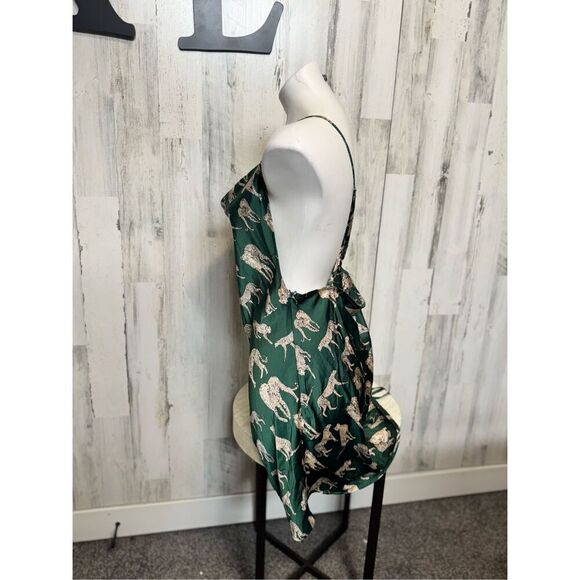 CUPSHE green leopard print dress - Picture 9 of 9